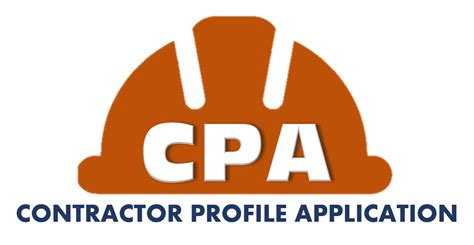 Updates on Contractor Profile Application (CPA) .